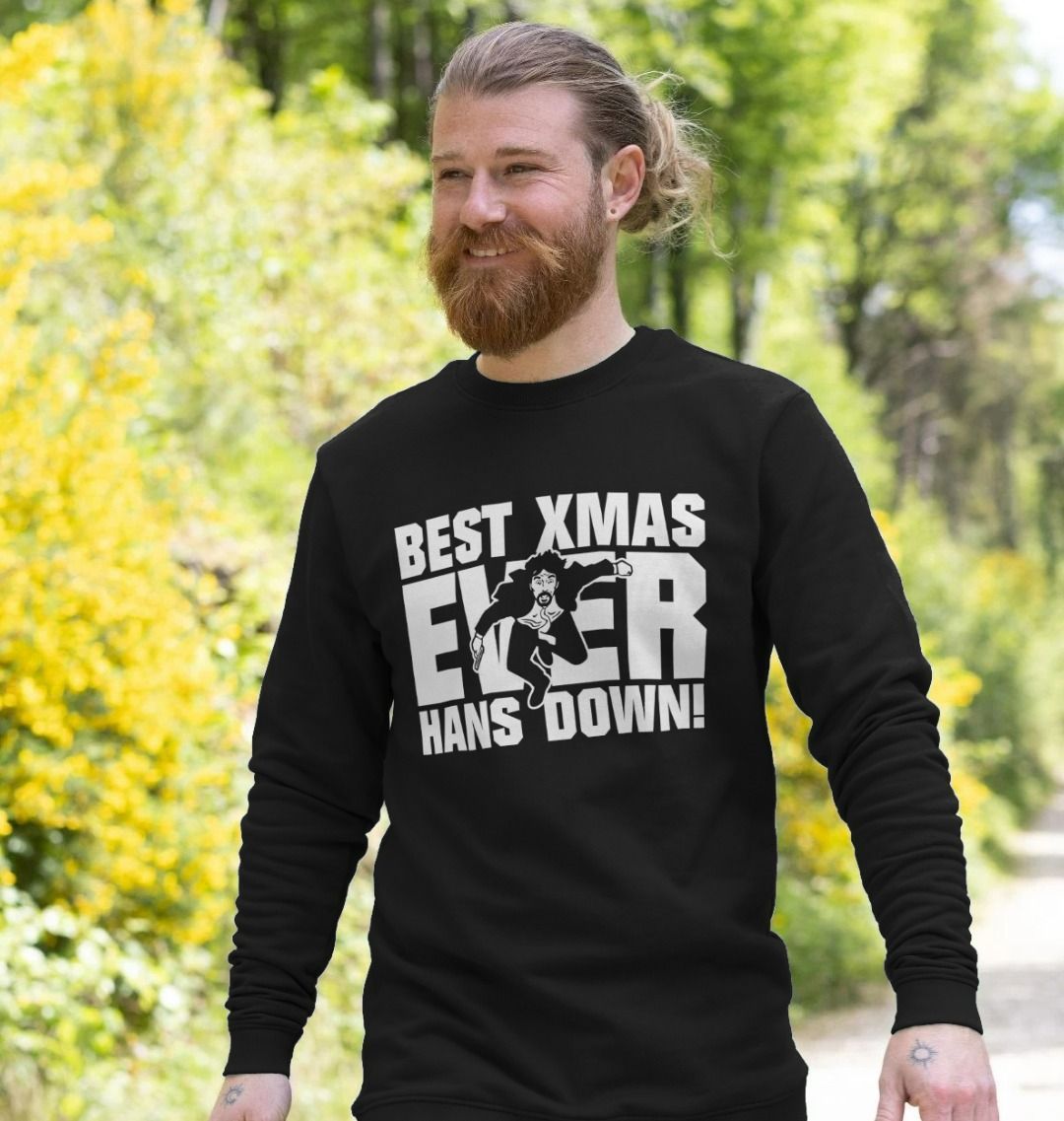 Hans gruber sale christmas jumper