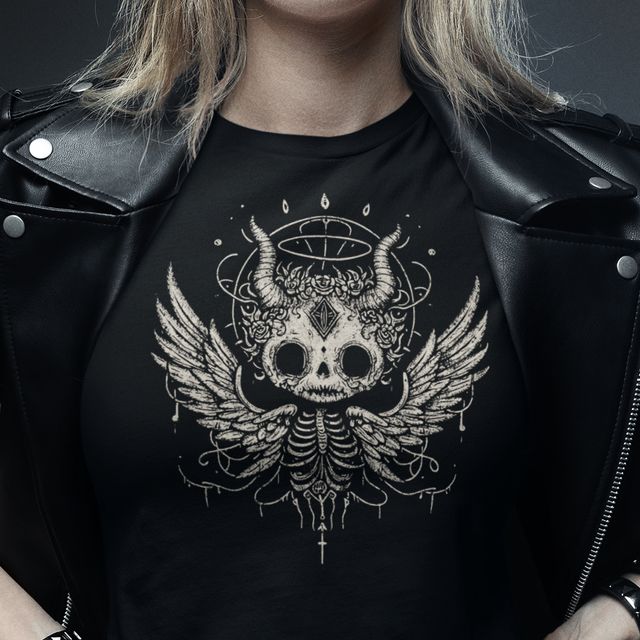  Womens Alternative Clothes Aesthetic Goth Women - RIP Edgy  Graphic V-Neck T-Shirt : Clothing, Shoes & Jewelry