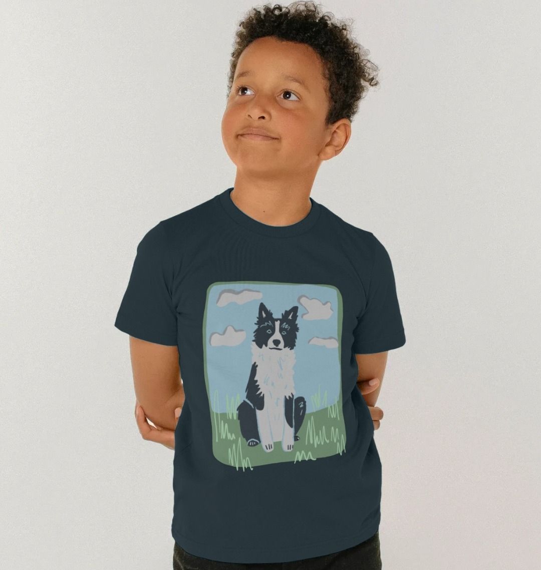 Kid's Border Collie T-shirt