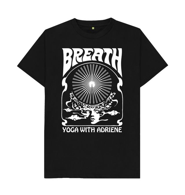Camiseta Yoga com adriene respira