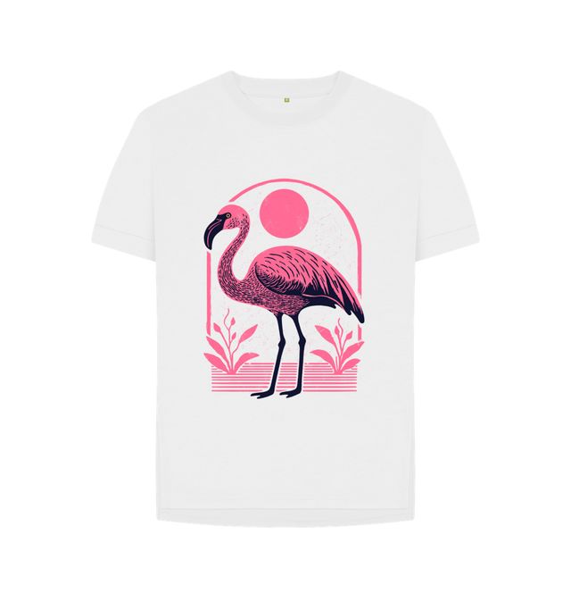 Relaxed Fit Flamingo T-Shirt Relaxed Fit Flamingo T-Shirt