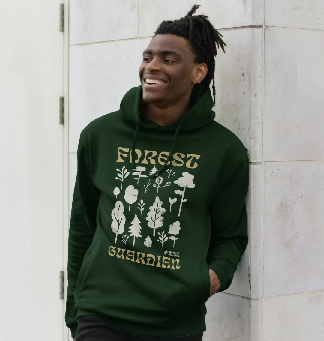 ★関税/送料込★Run Forest Hoodie Loose Fit Printed Hoodie - Forest green/Ramen - Men | H&M US