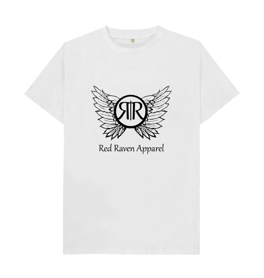 Red Raven Apparel Basic Logo White 