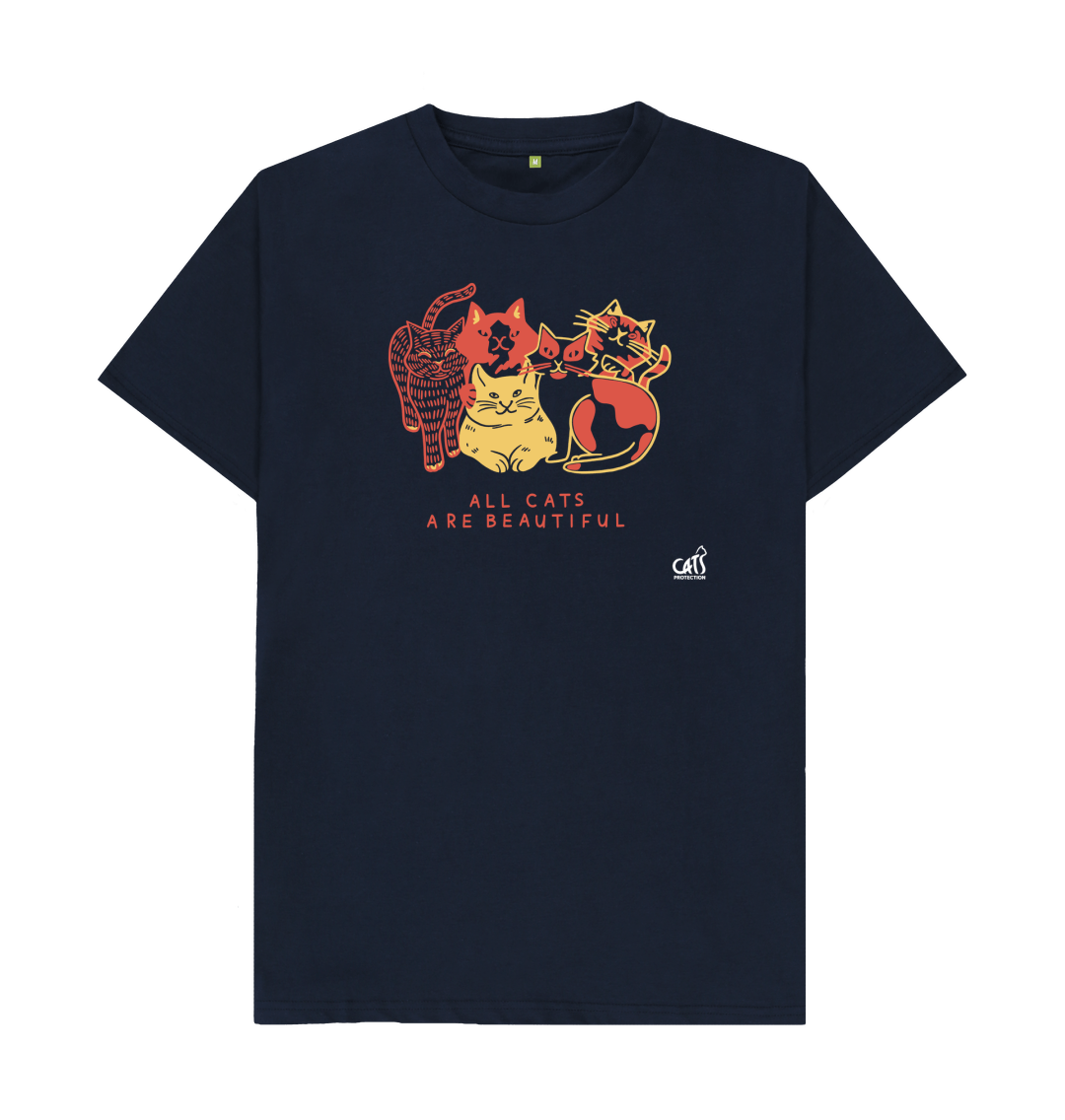 All Cats Are Beautiful T-shirt | Official Cats Protection Shop