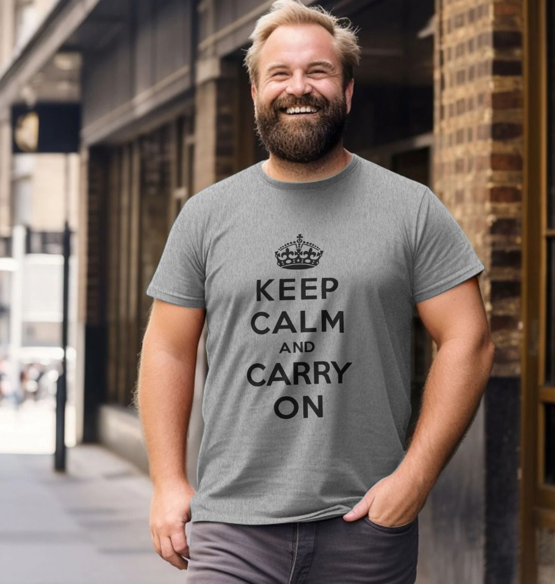 Keep Calm and Carry On T Shirt