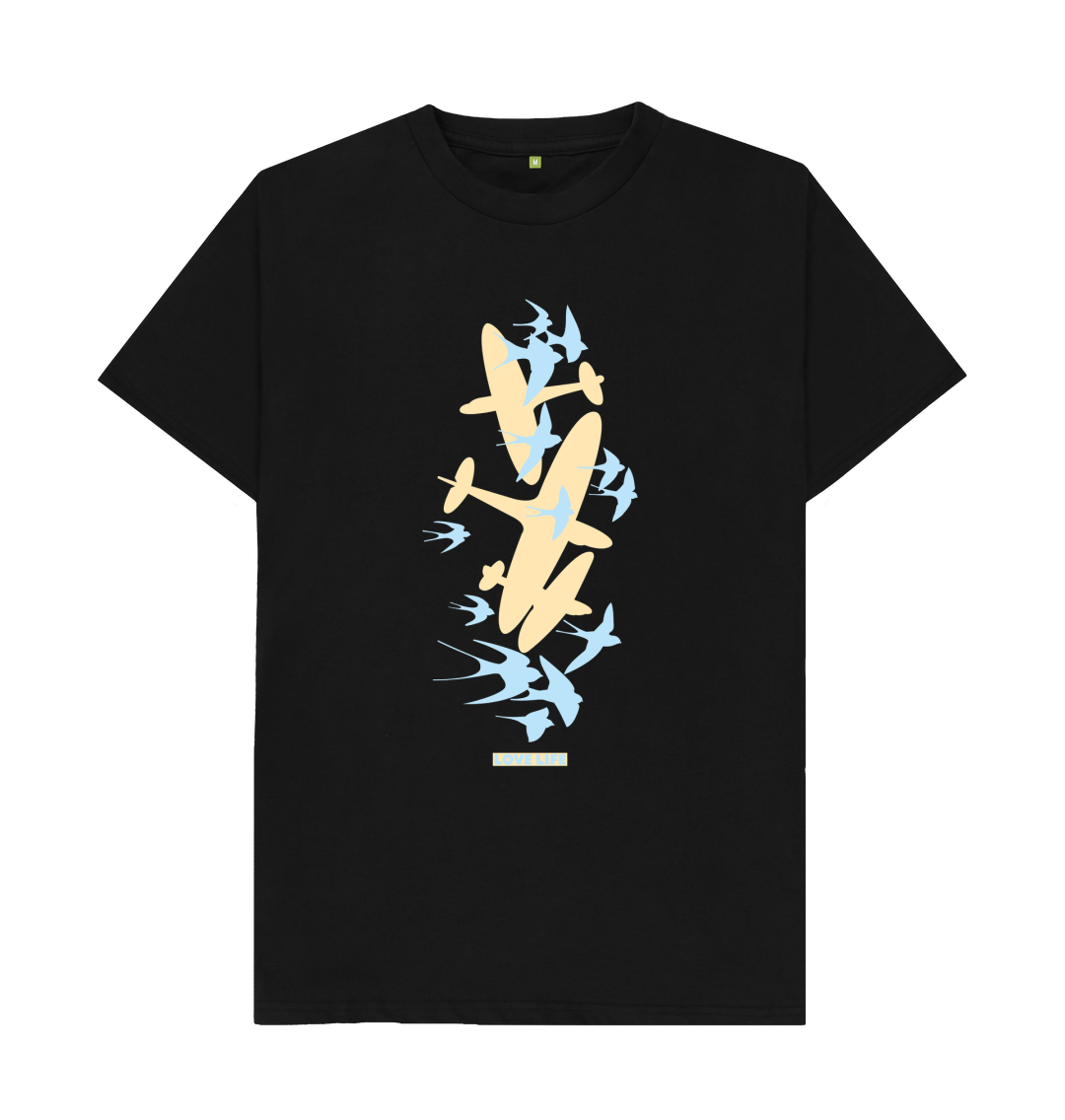 Blue Swallows and Spitfires T-Shirt