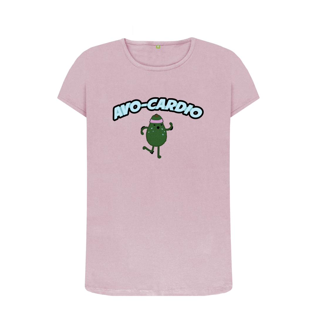 Womens Womens Funny Avocardio Gym T Shirt