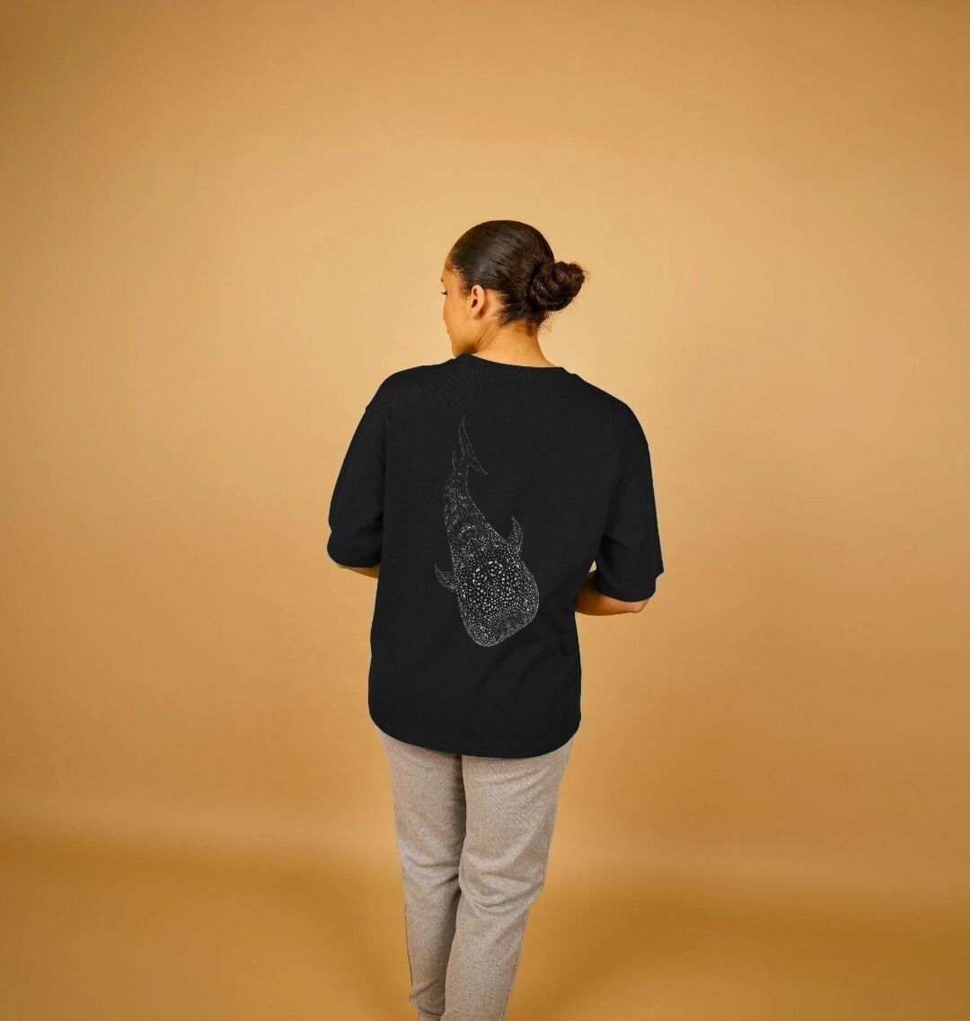 【2plan】Whale printing pigment short sleeve Whale Couple Organic Cotton Classic T-Shirt – Panaprium