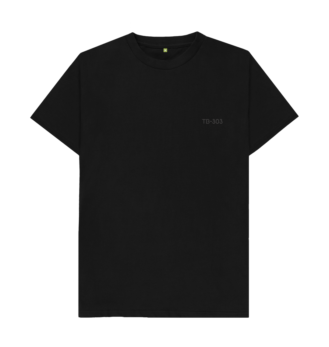 TB 303 Tshirt Back Print Black