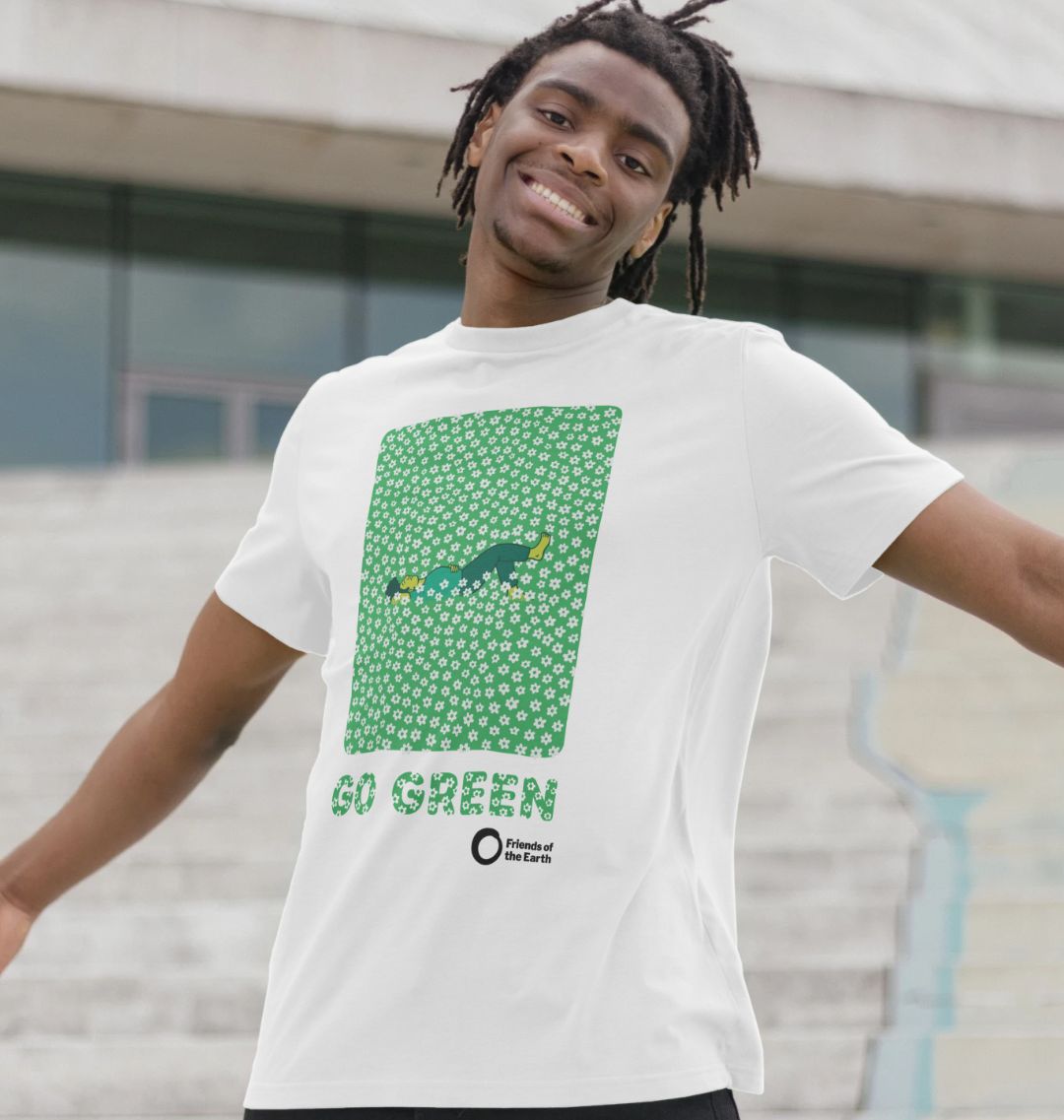 Go green shop t shirt