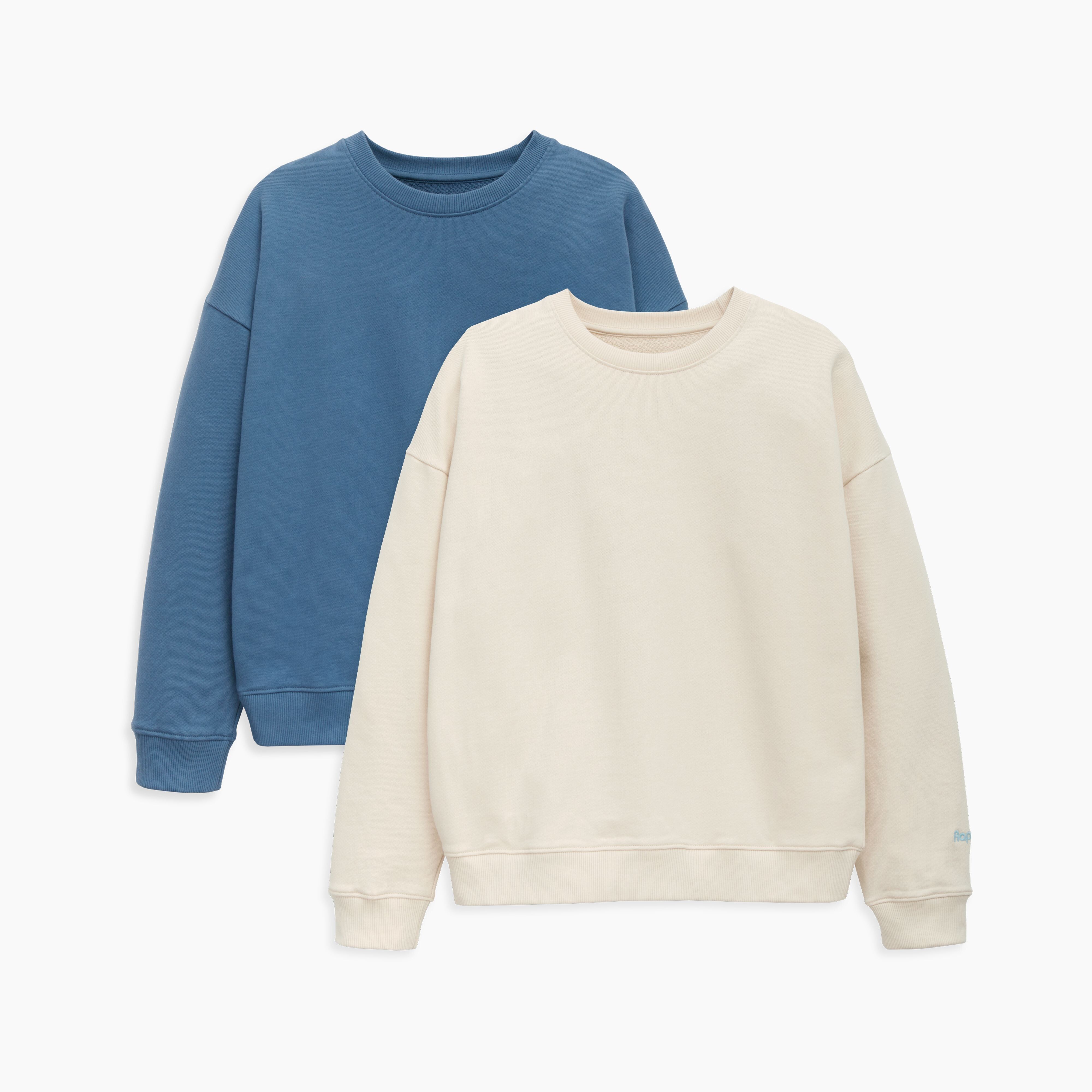 M.U CLASSY RAGLAN SWEAT RD × BG Vintage-Wash Long-Sleeve Raglan Tee - Coldwater Creek