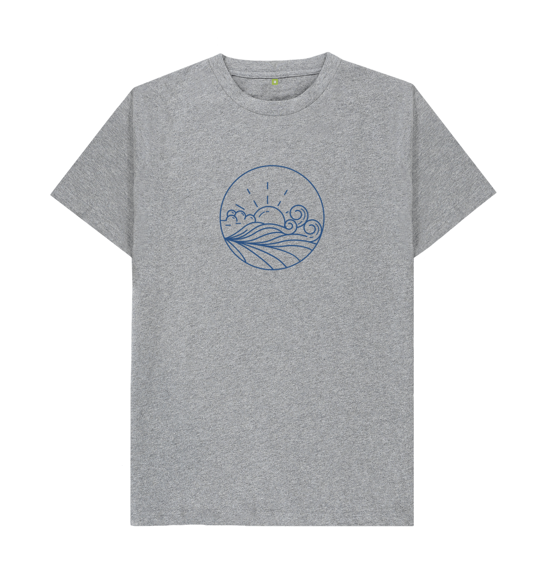 Sun & Waves T Shirt - Unique Design & Eco Friendly!
