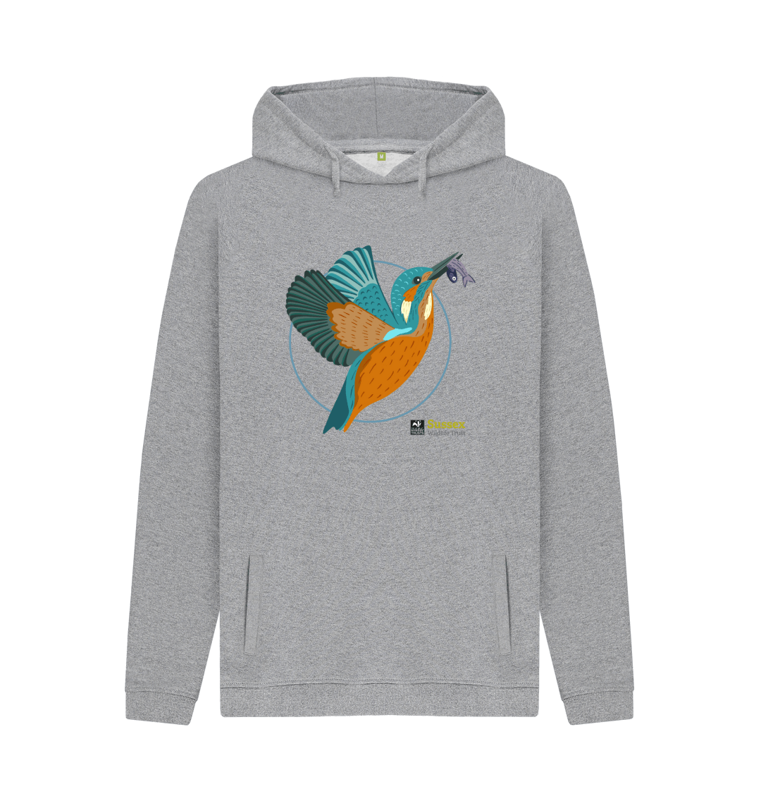 Cape Verde Sleeveless Hoodie Grey-Headed Kingfisher Mix Honey Locust LT14