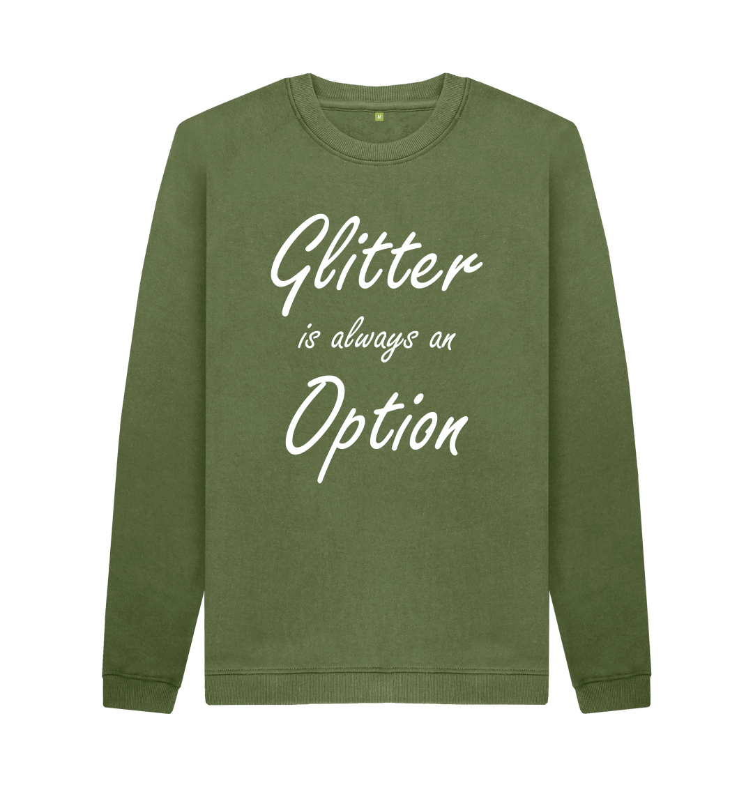 Pullover glitter discount