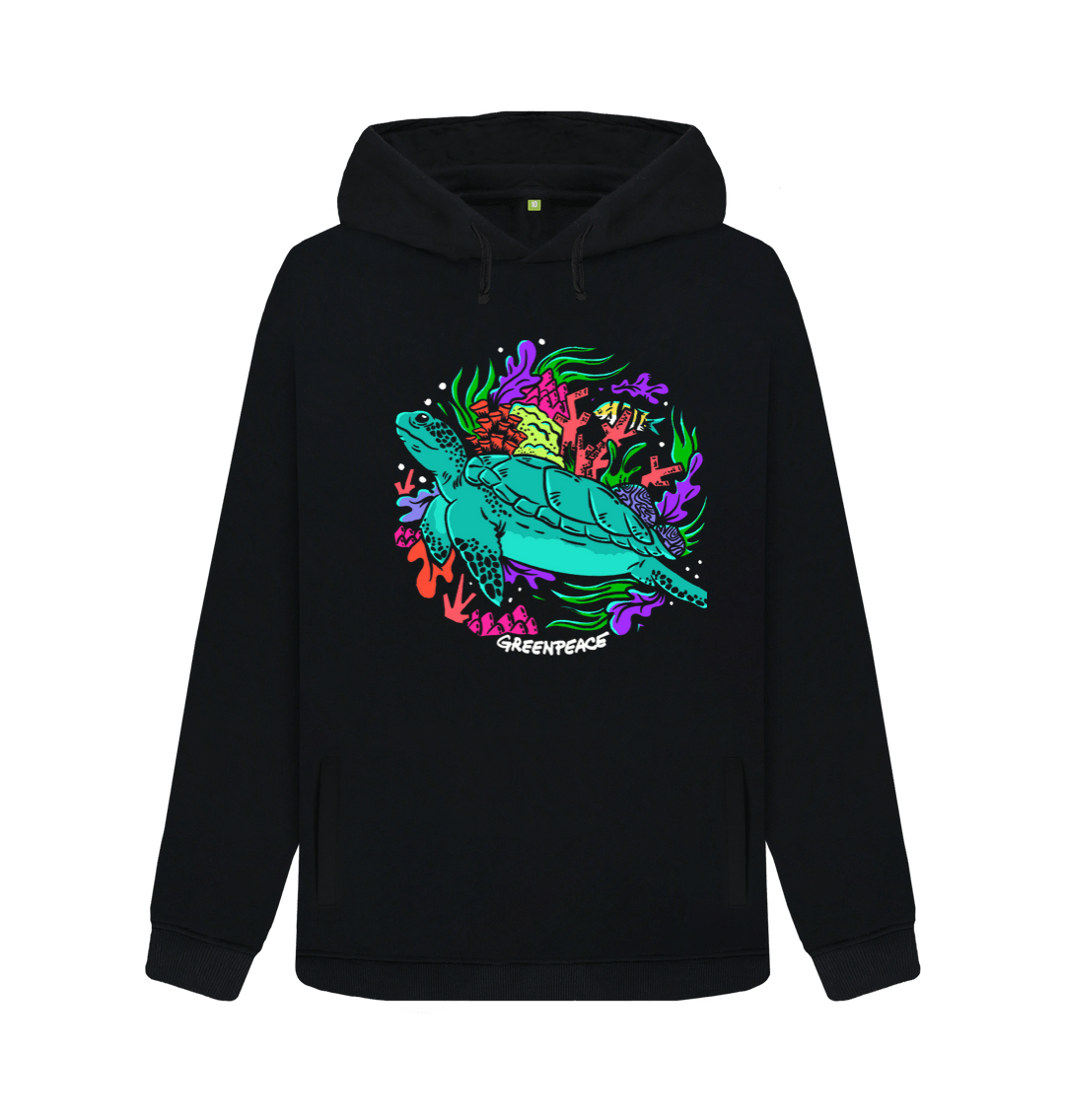 Turtle Island Tie Hoodie