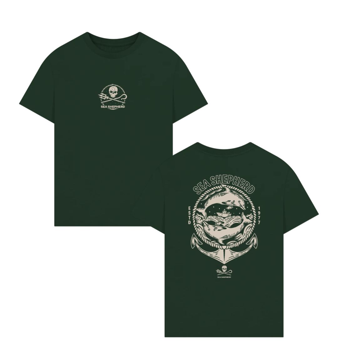 Tシャツ・カットソー Hashtag DDD Drilling Dolphin Short Sleeve T-Shirt Dolphin Oversized Women's T-shirt