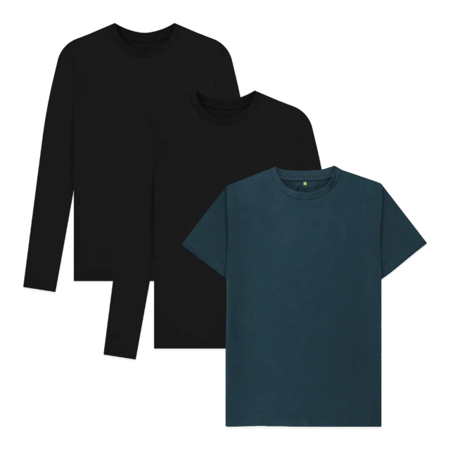 2 LONG SLEEVE T-SHIRTS/ 1 T-SHIRT |SELECT ANY COLOR