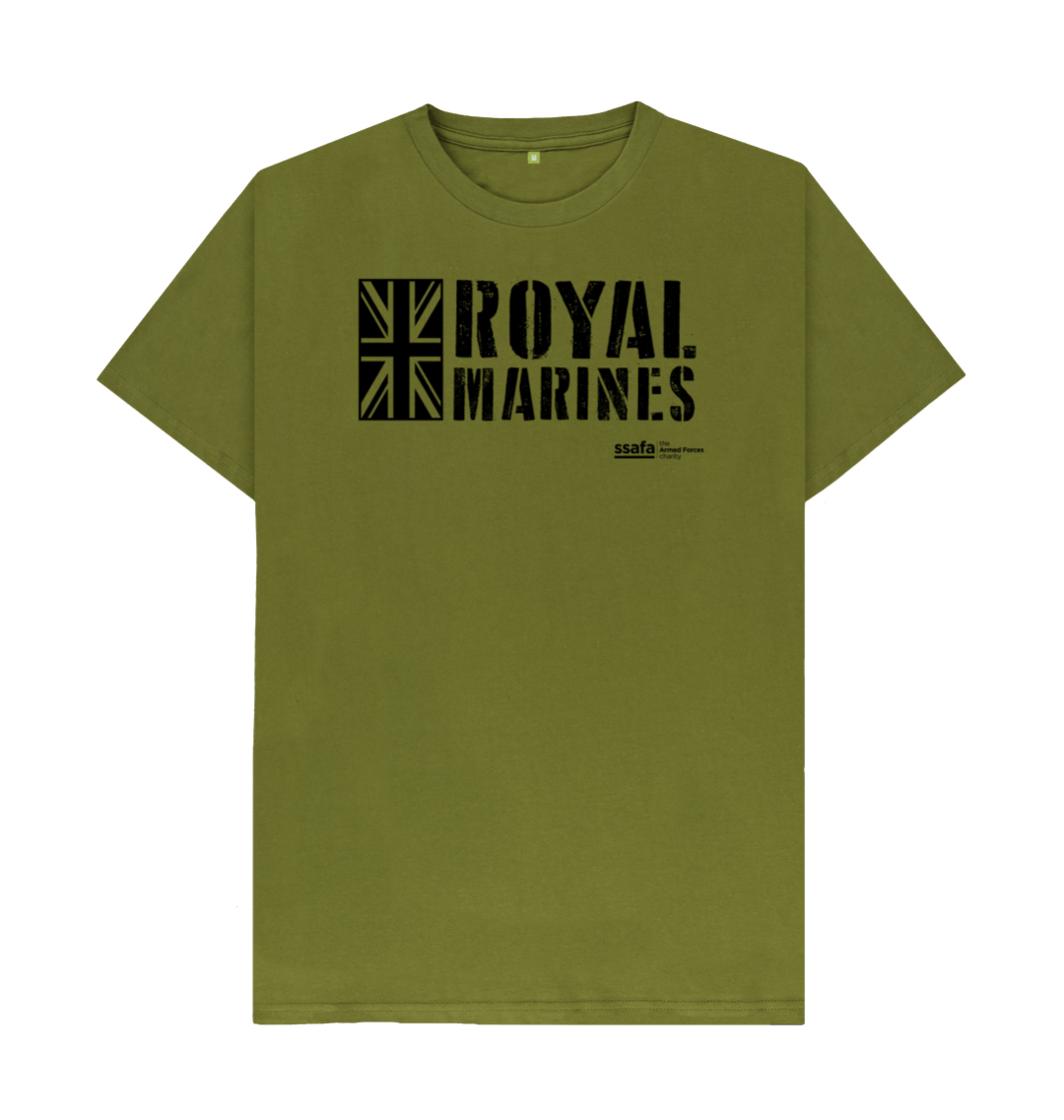 SSAFA Royal Marines T-shirt (Moss Green) | SSAFA Store
