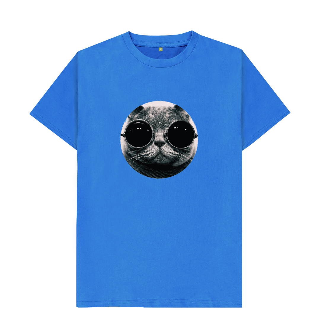 Cool Cat with Sunglasses Hipster T Shirt