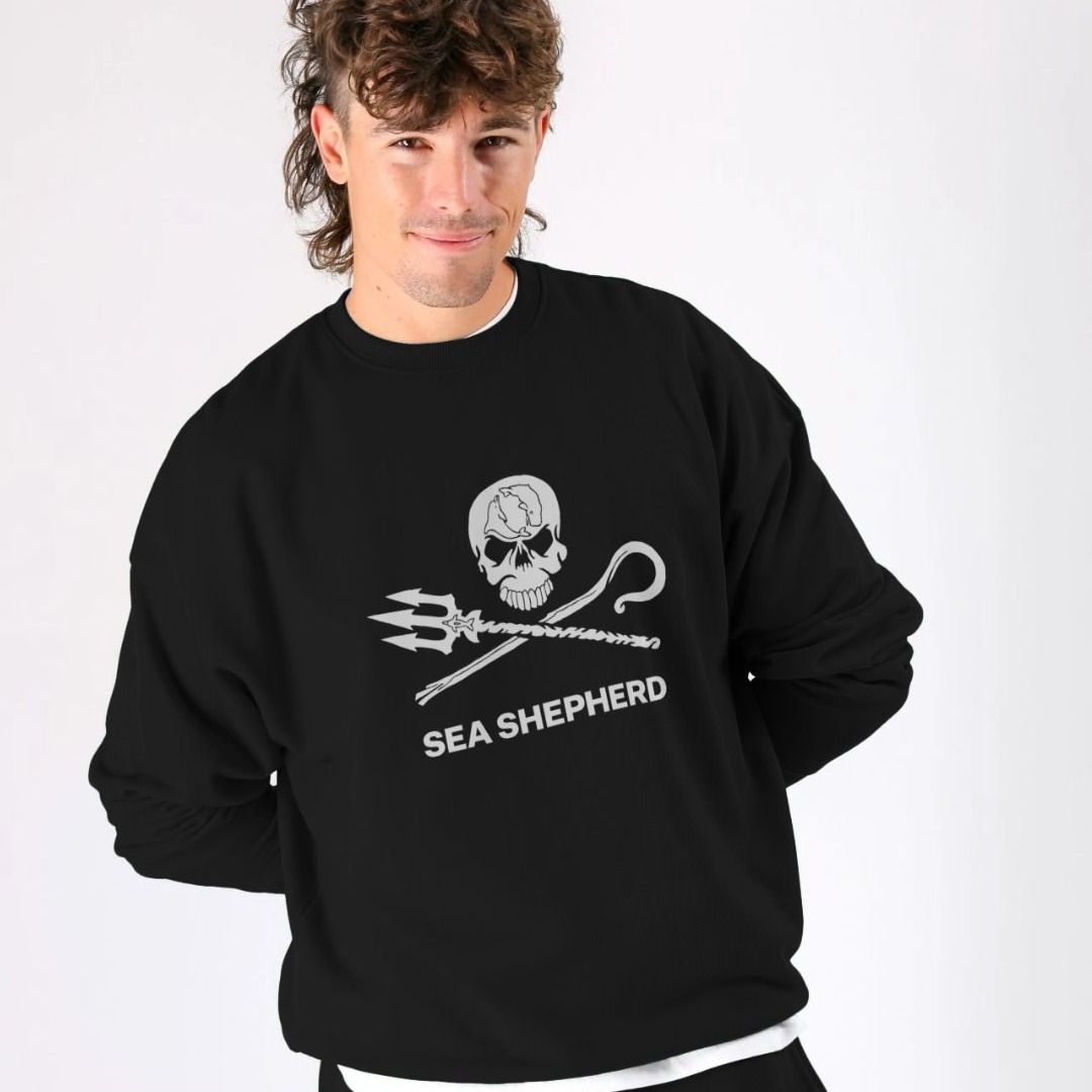 Sweat-shirt Pirate Jolly Roger – Motif Crâne Et Os Croisés, Coupe Classique, 100 % Coton – Pour Un Style Aventureux Et Décontracté