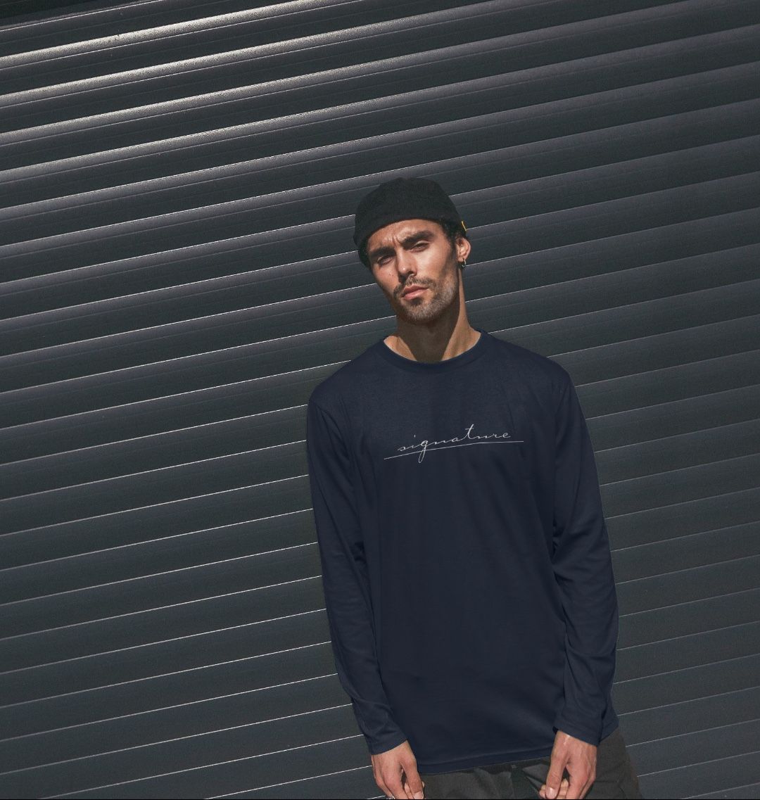 Tシャツ・カットソー SATUR Signature Logo Cotton Long Sleeve UK1366 SATUR Signature Logo Cotton Long Sleeve UK1366 (SATUR/T