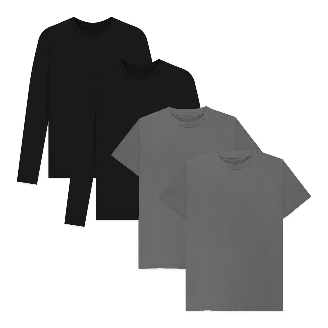 2 LONG SLEEVE T-SHIRTS/ 2 T-SHIRTS |SELECT ANY COLOR