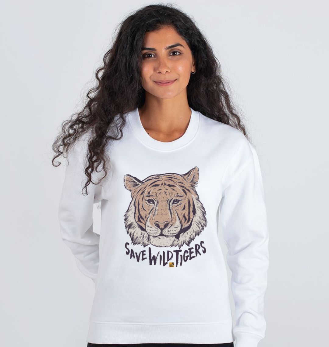 Tiger face clearance sweatshirt