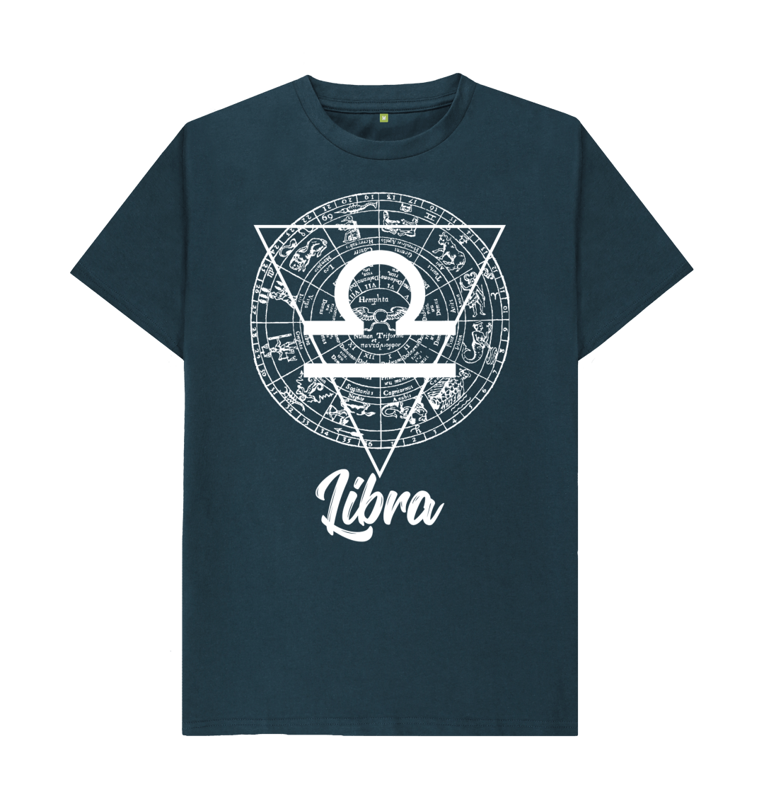 Libra Zodiac Star Sign Horoscope T Shirt