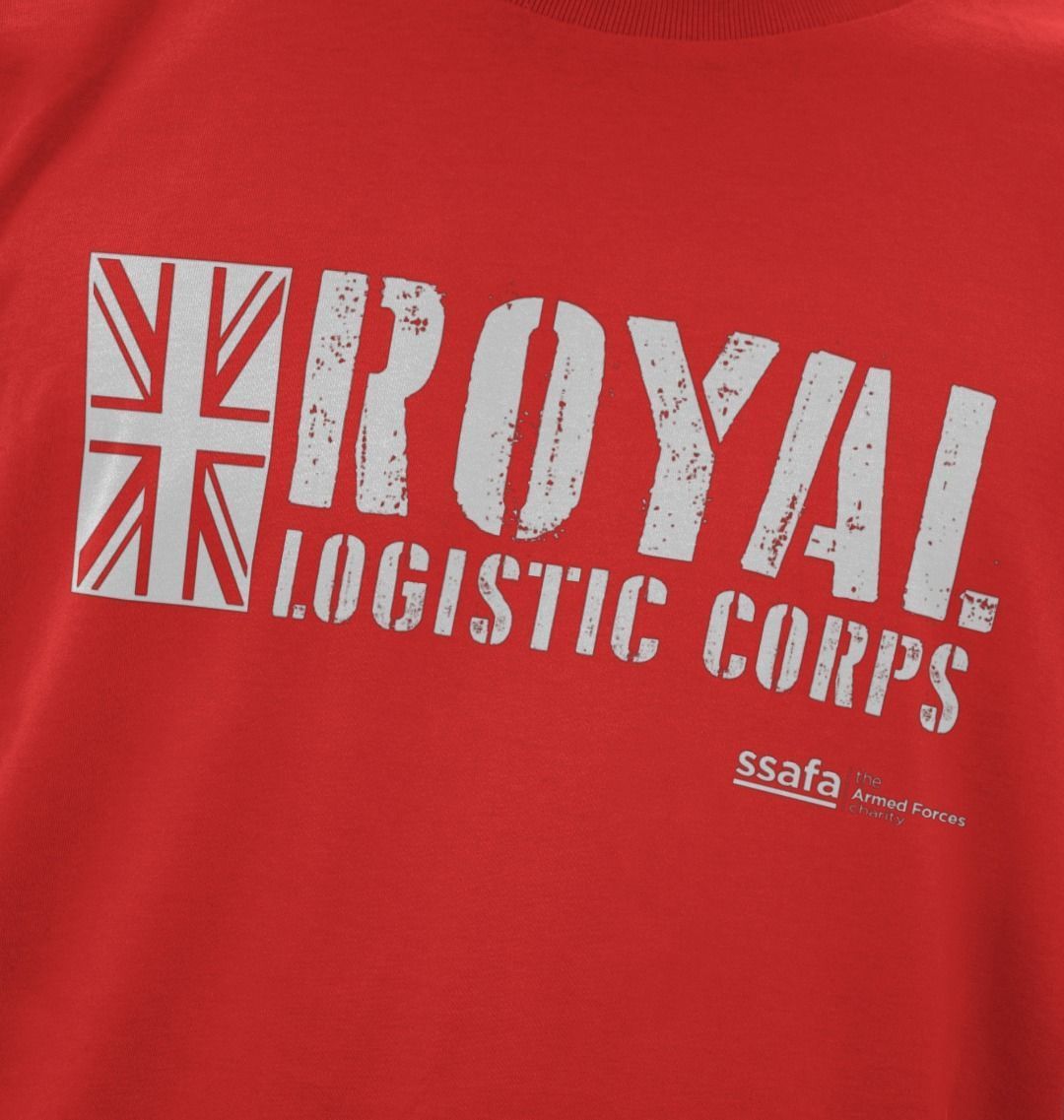 SSAFA Royal Logistic Corps T shirt Red SSAFA Store ssafa-royal-logistic-corps-t-shirt-red-ssafa-store