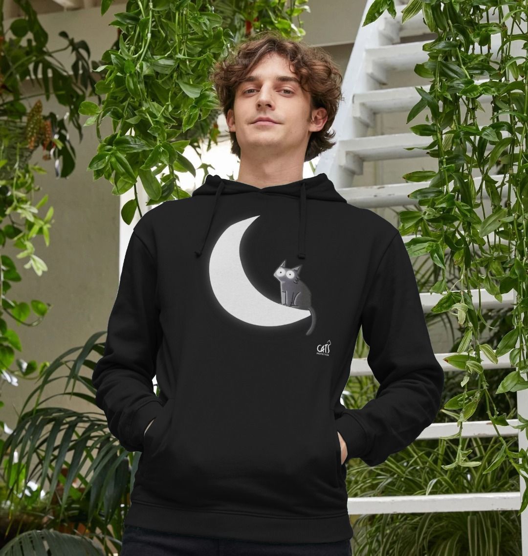 Crescent moon hoodie sale