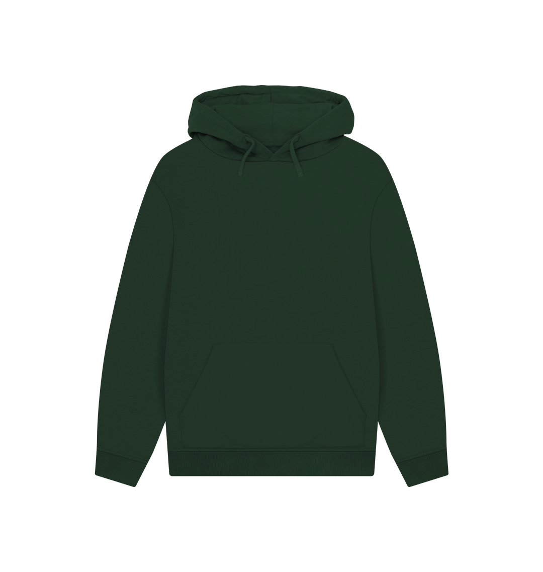 Womens Organic Cotton Hoodie With Kangaroo Pocket Ginger