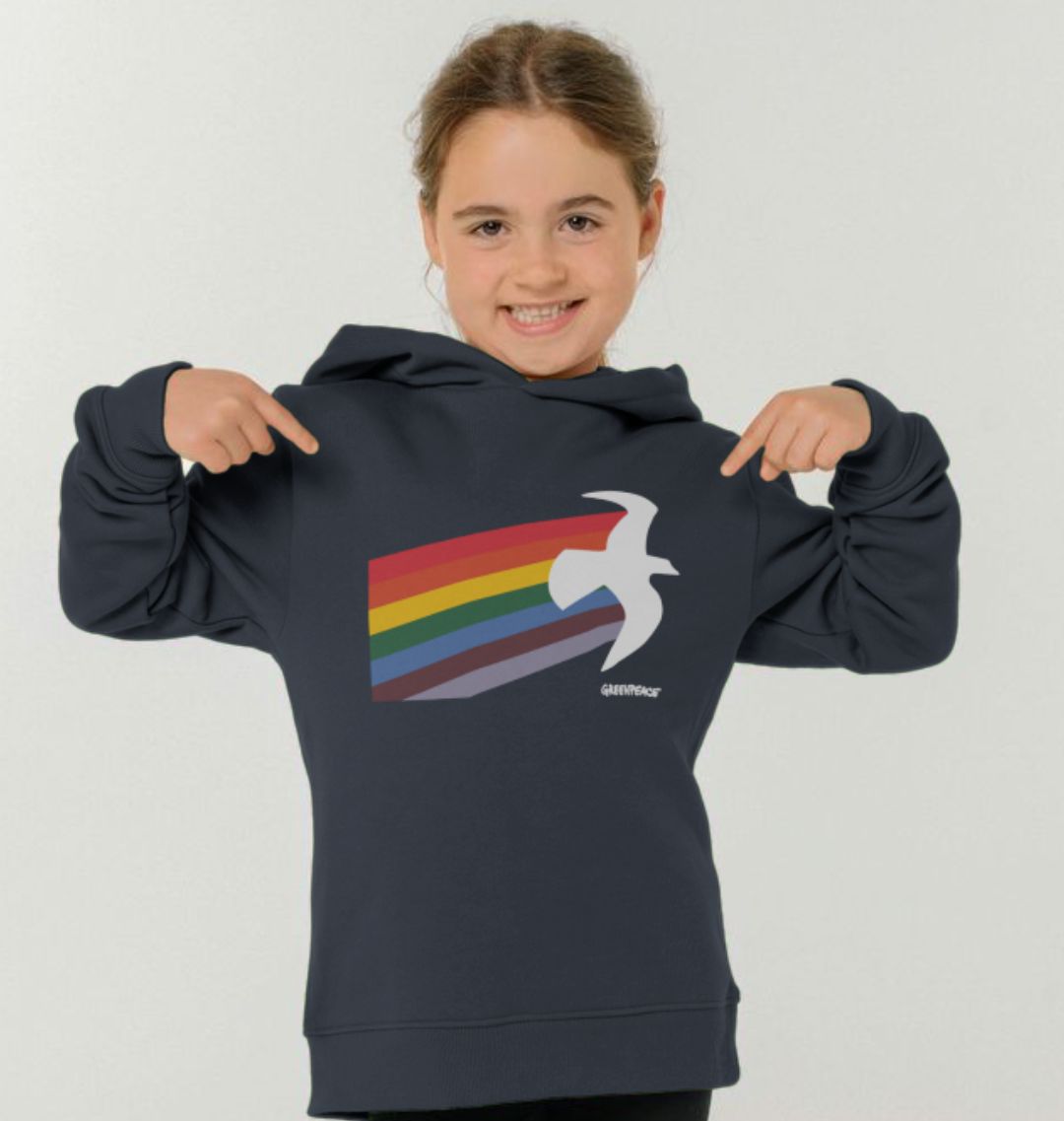 Rainbow hoodie deals