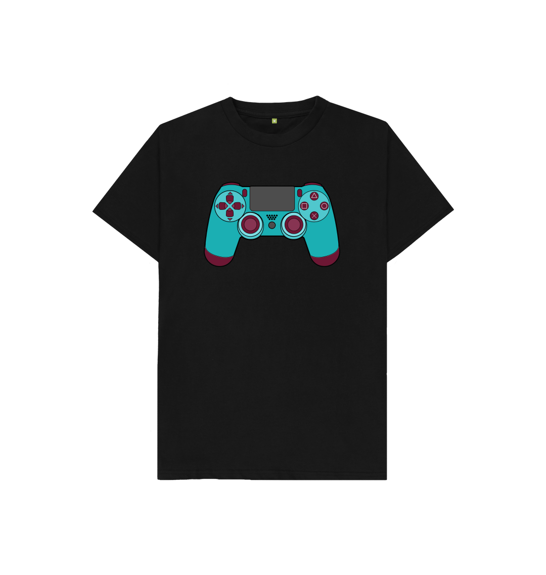 Playstation Blue Dualshock 4 Kids T Shirt