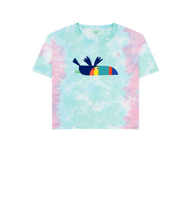 Toucan Organic Graphic T-Shirt White