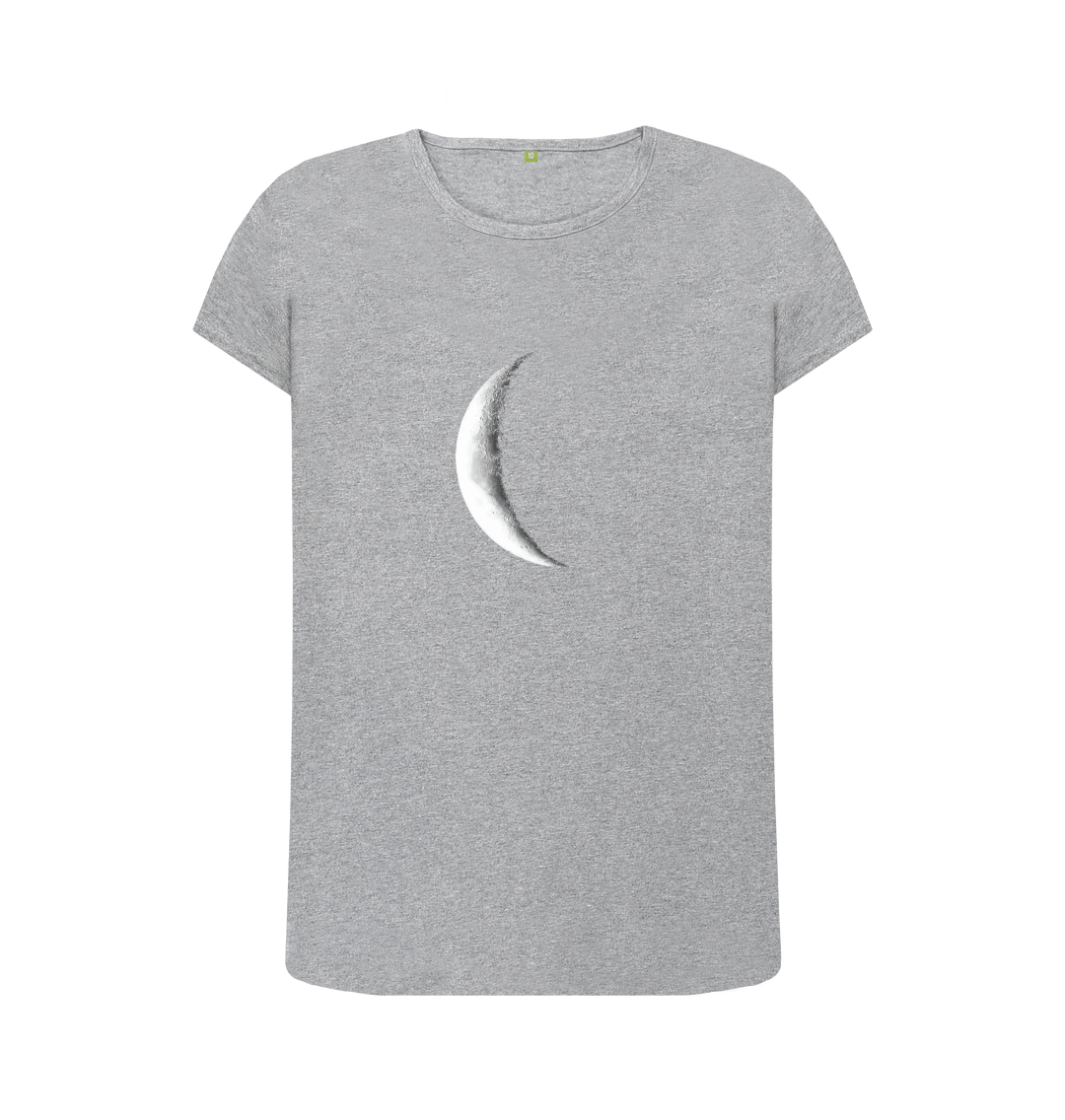トップス PHENOMENON Crescent Moon Graphic T Shirt Amazon.com: Crescent Moon Picture T-shirt for Moon Lovers
