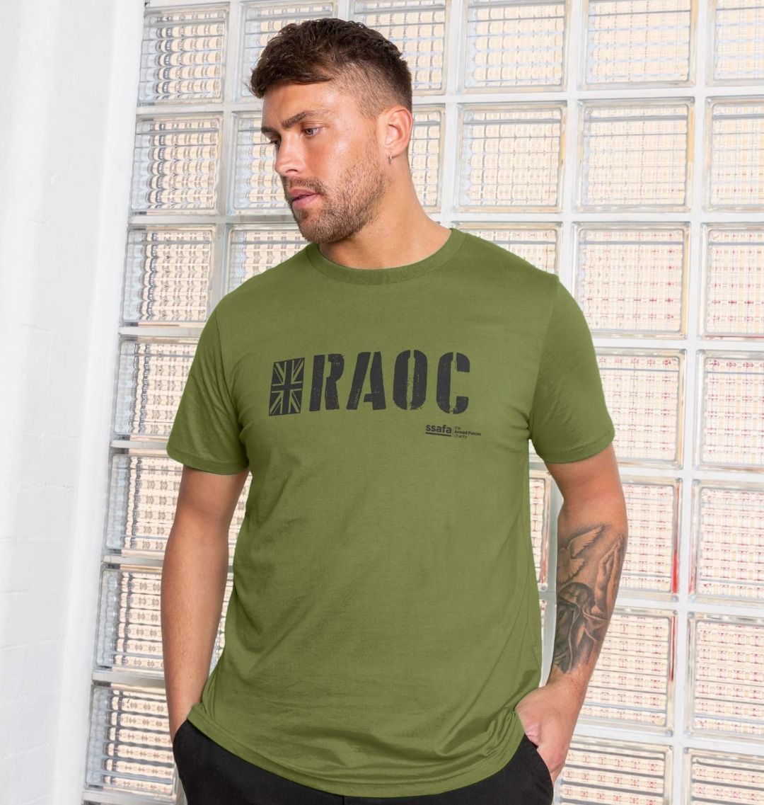 SSAFA RAOC T-shirt (Moss Green) | SSAFA Store