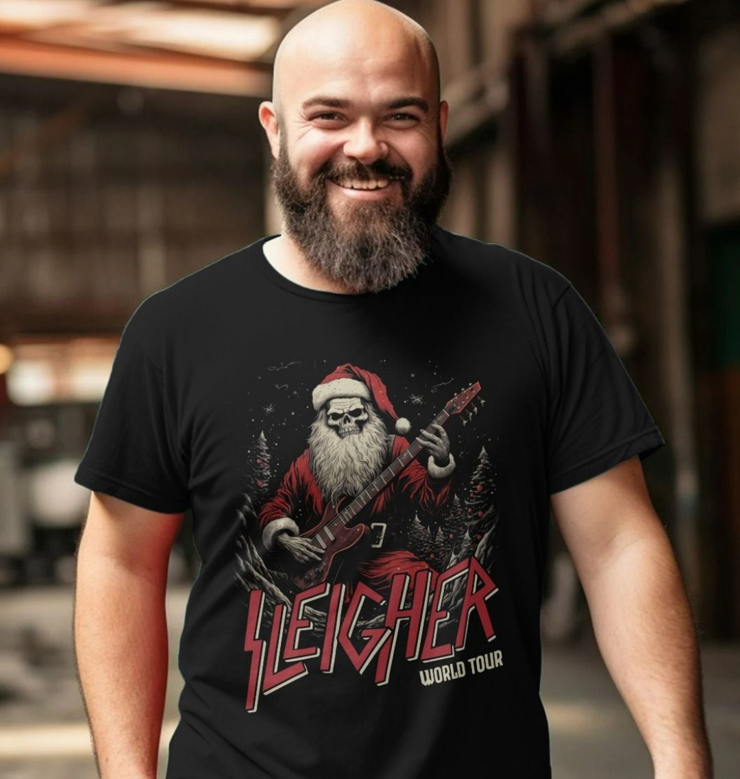 Santa on sale muscle shirt