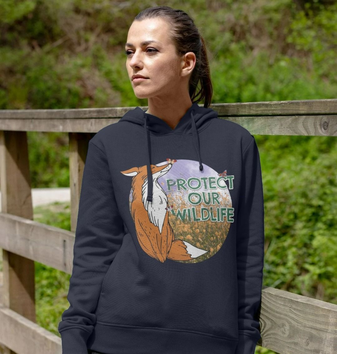 Protect our wildlife hoodie