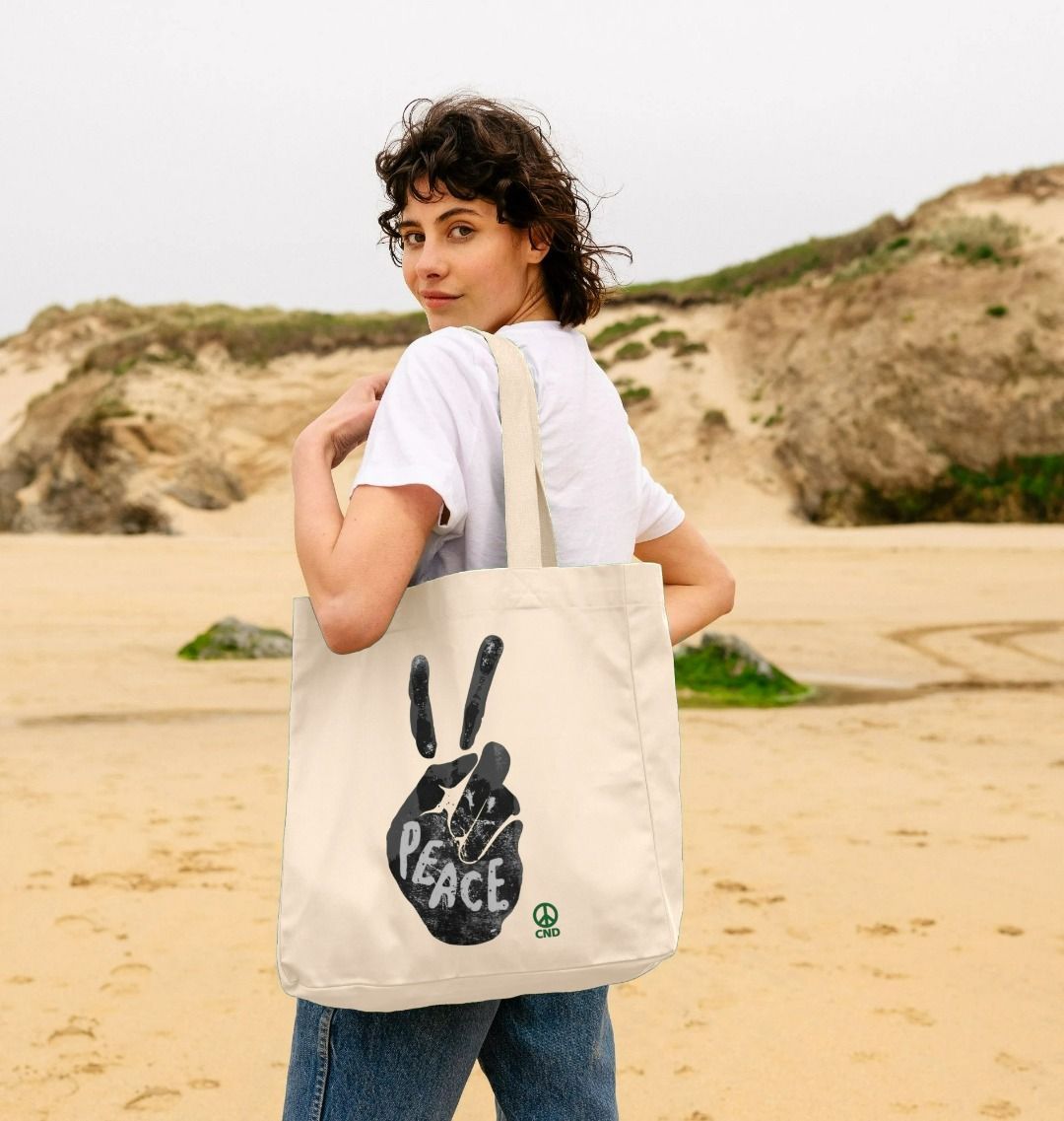 Women Vegan Leather Multicolor Shoulder Bag - Peace Design - DOGO Store