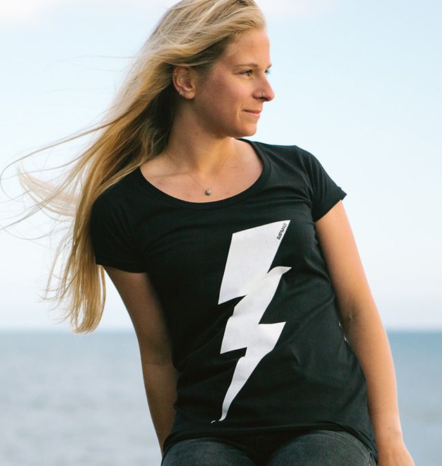 Women's sales lightning shirt