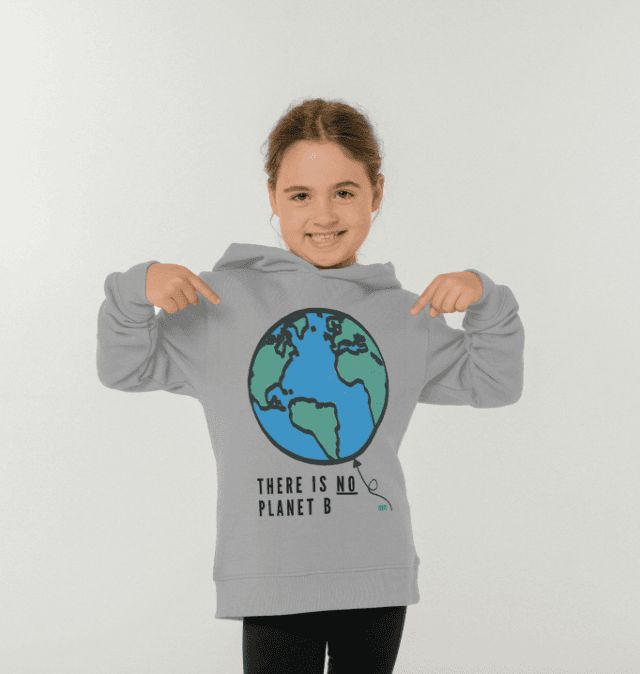 There is no Planet B Hoodie Kids