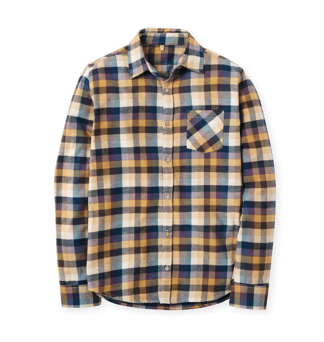 Men's Organic Cotton Flannel Shirt
