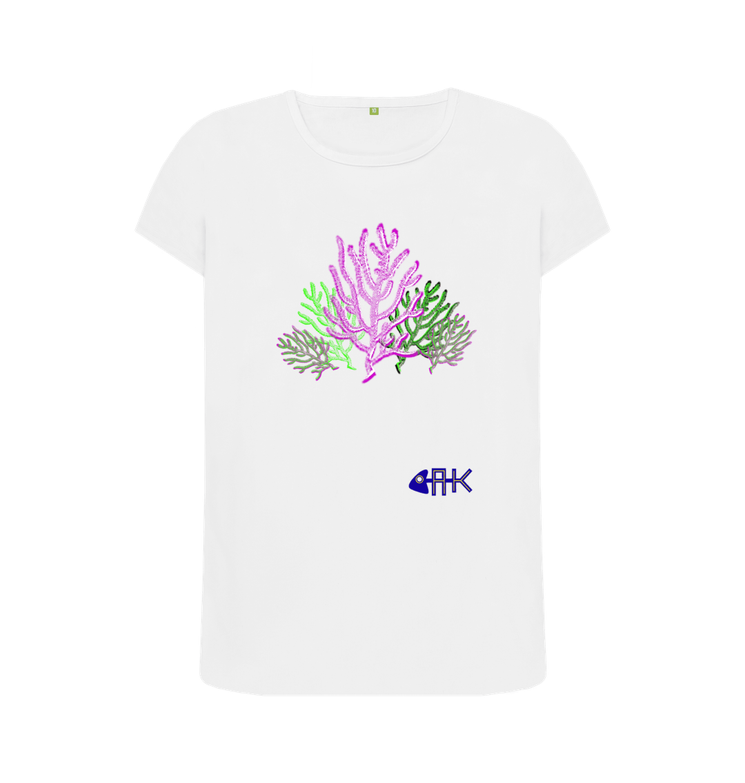 coral t shirt ladies