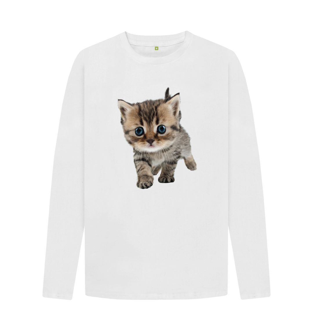 Cute Cat Kitten Womens T Shirt