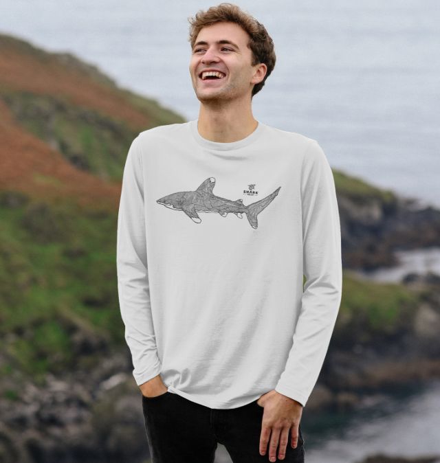 White shark hot sale shirt