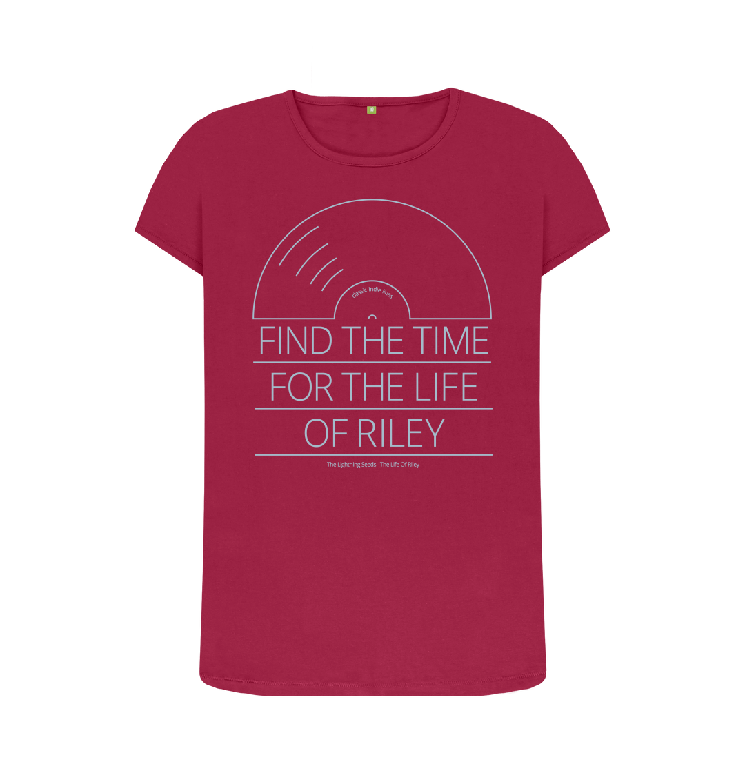 The Lightning Seeds - Life of Riley Record Blue Print T-Shirt for Women